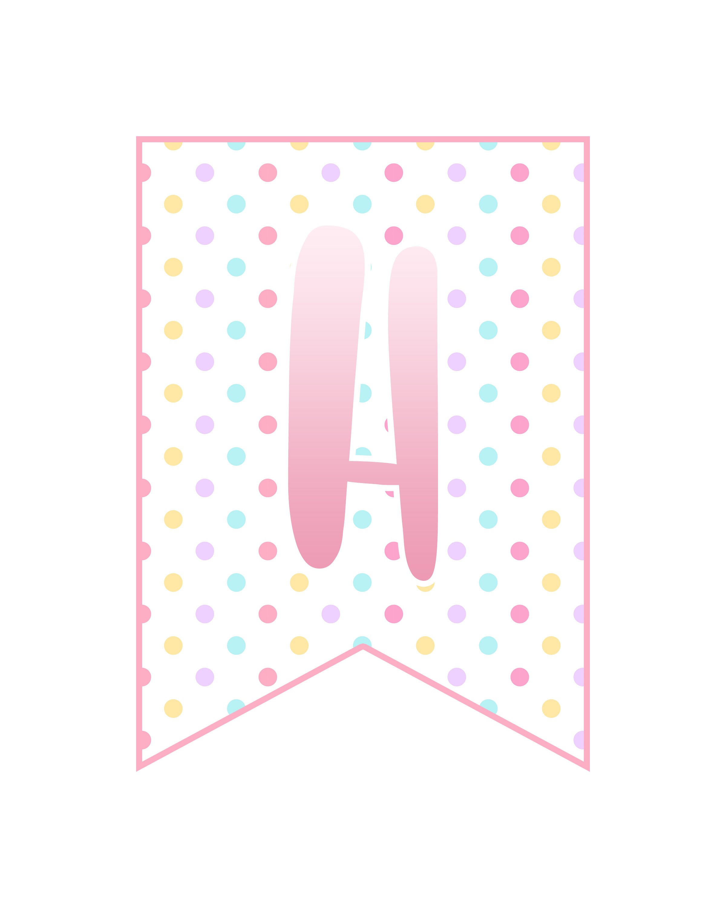 free happy birthday banner printable unicorn