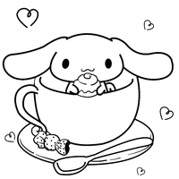 free hello kitty and friends coloring pages