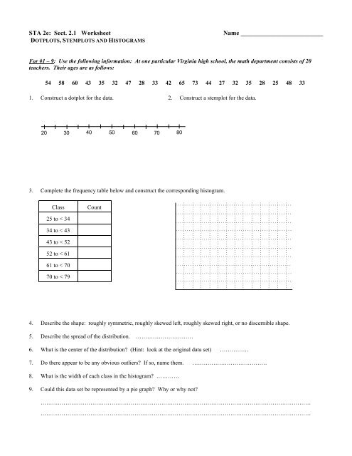 2.1 Worksheet