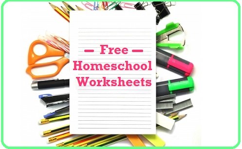 free homeschool math worksheet