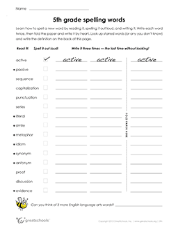 free homeschool worksheet for 7th grade