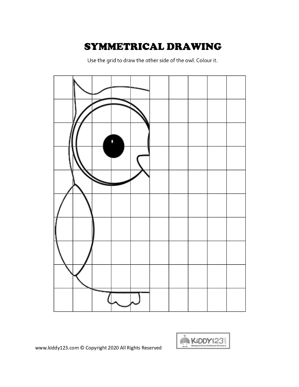 free kids printables worksheet