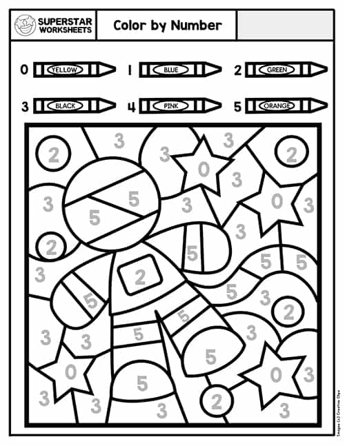 free kindergarten coloring worksheet