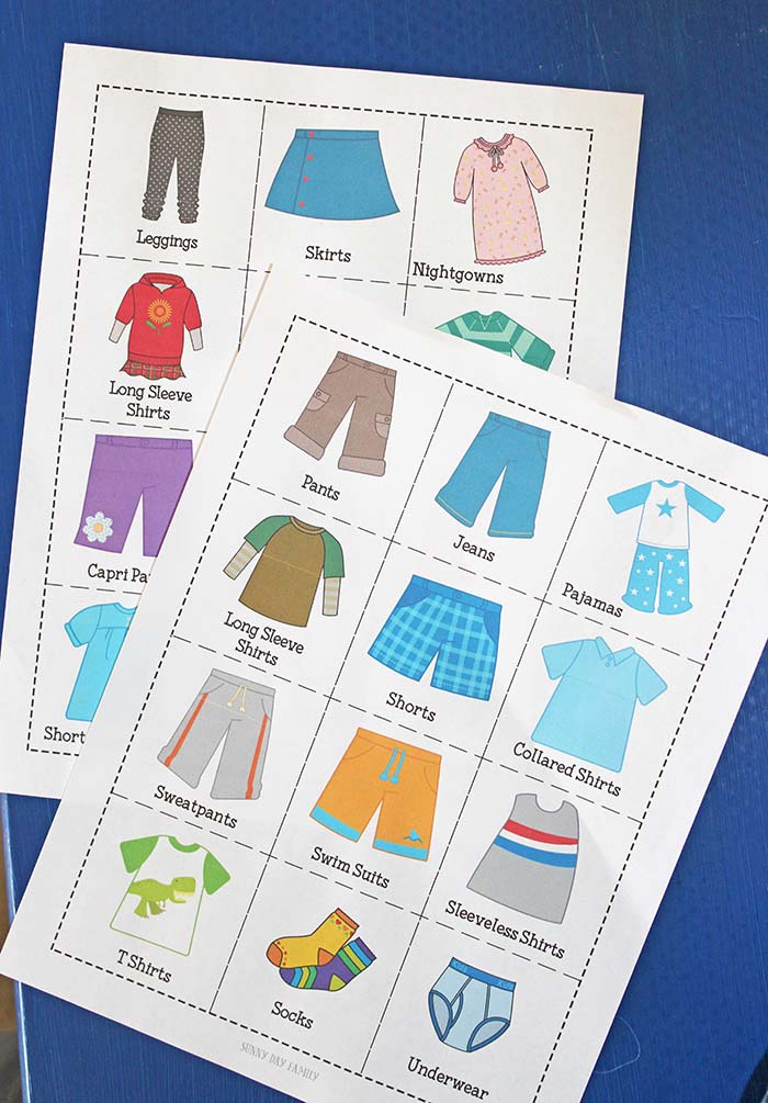 How to Organize a Dresser for Kids with Free Printable Labels ...