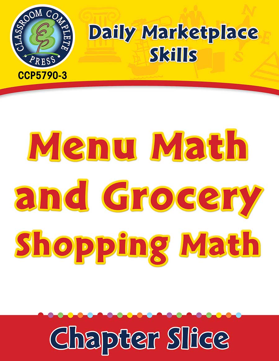 free life skills math worksheet