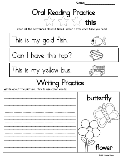 Free SCHOOL CLOSURE Kindergarten Math and Literacy Worksheets (10 ...