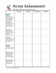 free literature worksheet