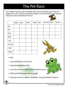 Printable Logic Puzzles for Kids | Woo! Jr. Kids Activities ...