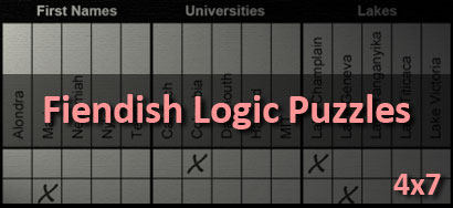 Printable Logic Puzzles