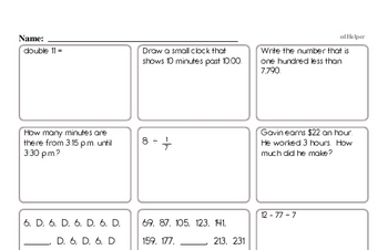 Fifth Grade Enrichment Worksheets | edHelper.com