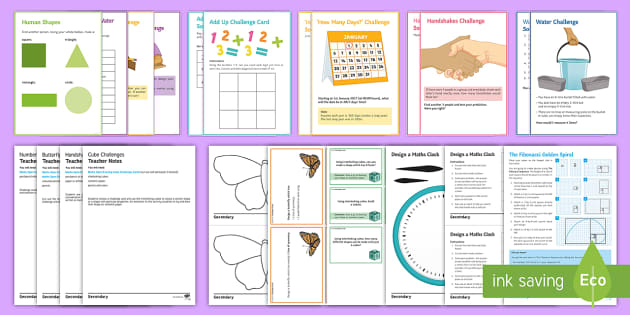 Maths Enrichment Tasks Resource Pack (teacher made) - Twinkl