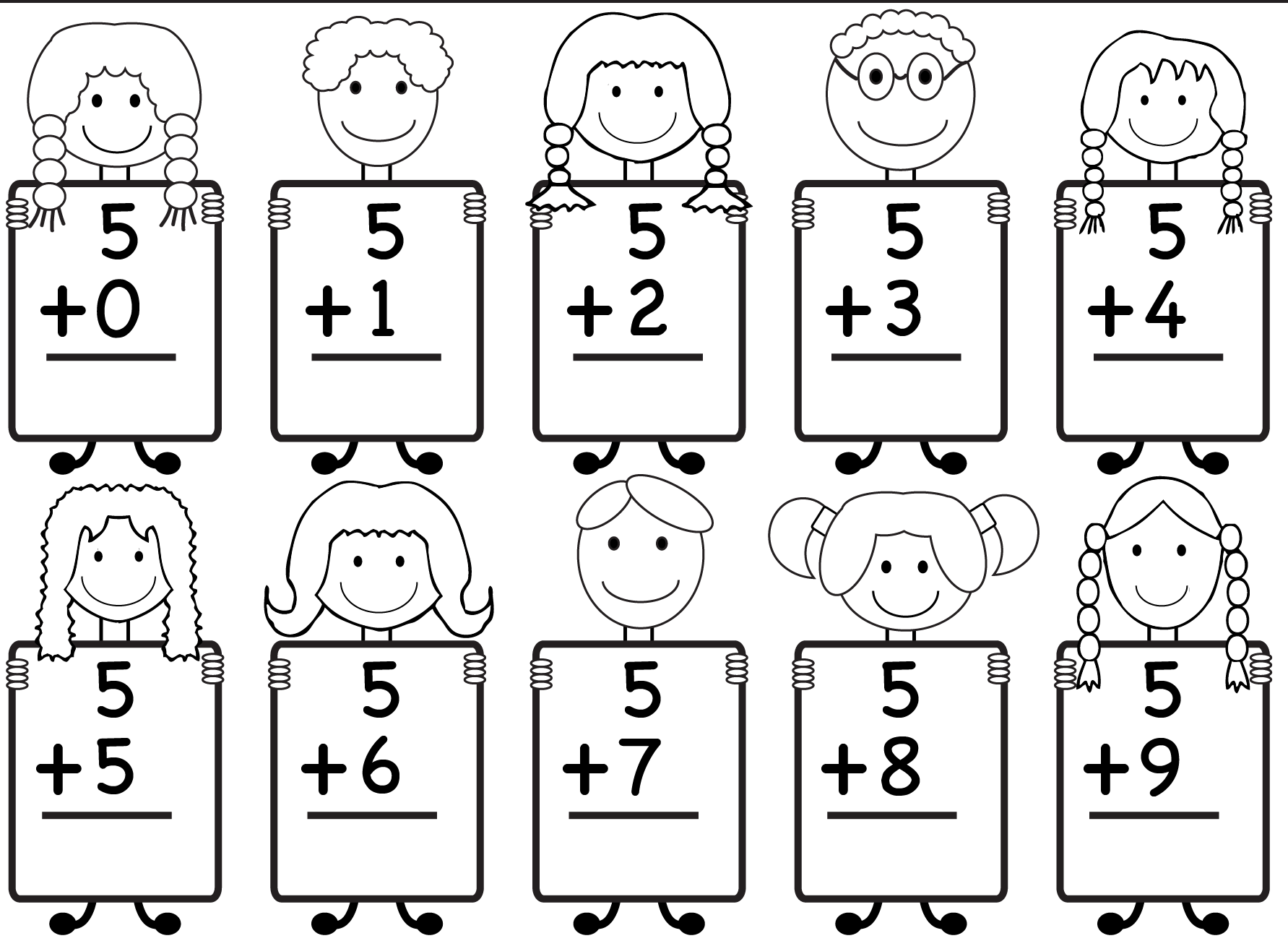 free math for kindergarten