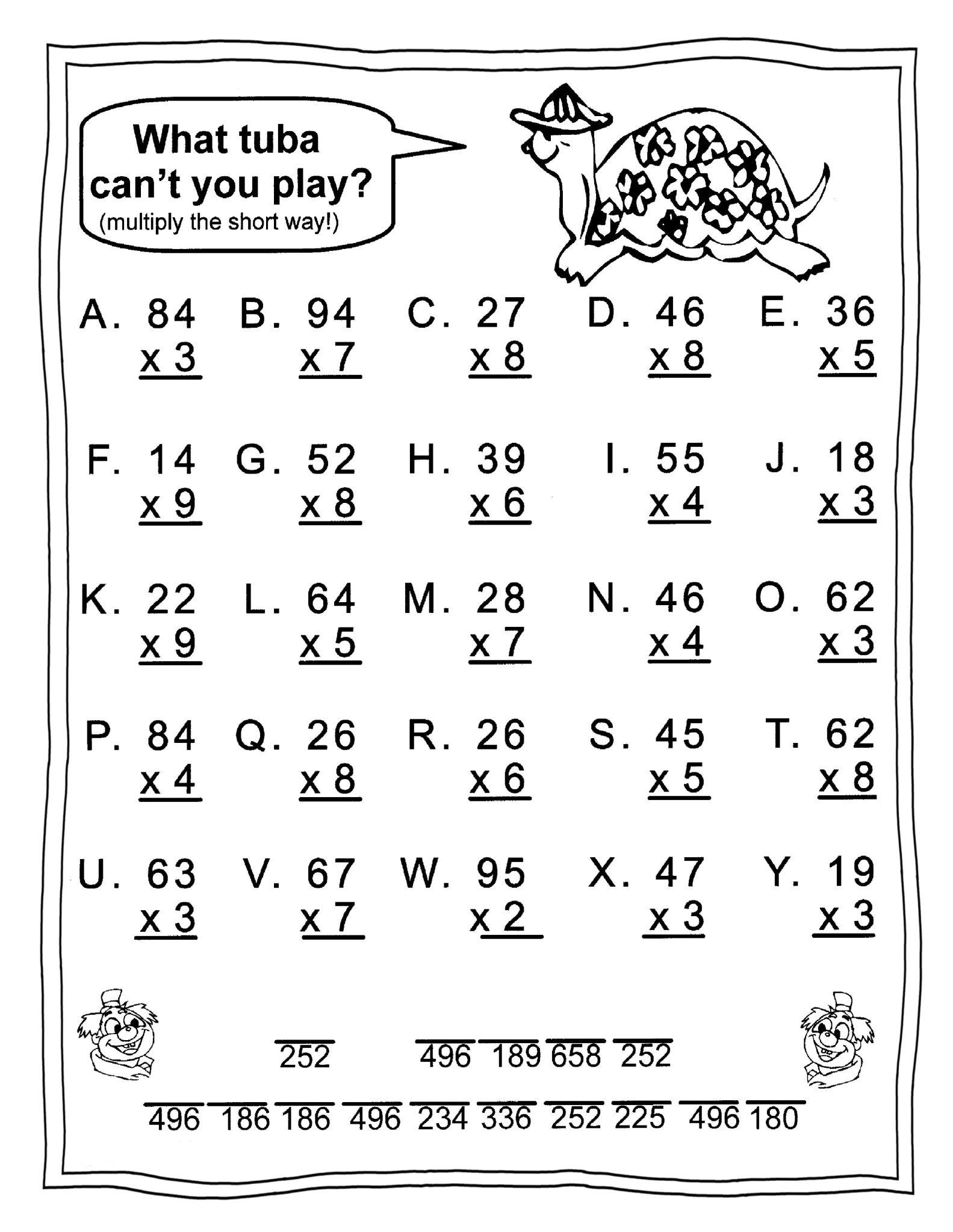 Free Printable Math Worksheets For 3Rd Grade Our Practice ...