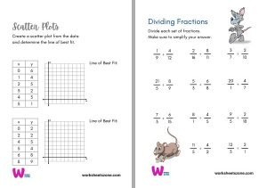 free math worksheet 7th grade