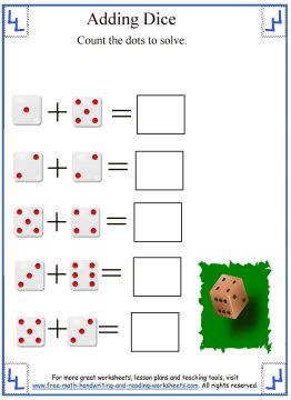 free math worksheet addition