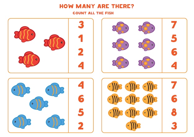 free math worksheet for preschoolers