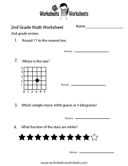 2nd Grade Math Worksheets | Worksheets Worksheets