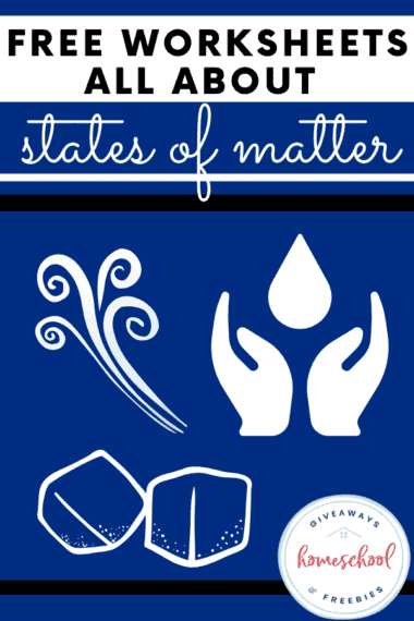Free Worksheets All About States of Matter