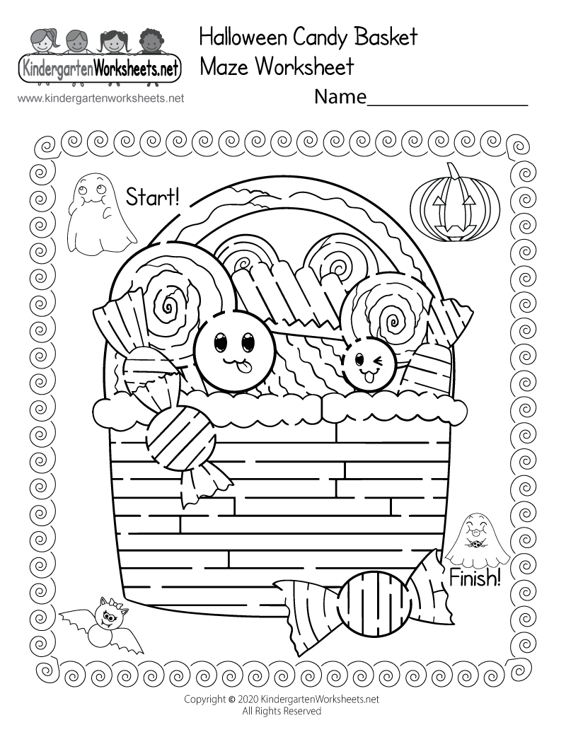free maze worksheet
