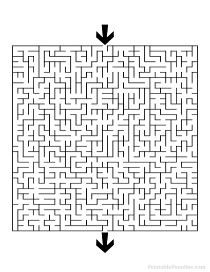 Printable Mazes - Print Free Mazes