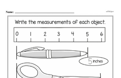 free measurement worksheet