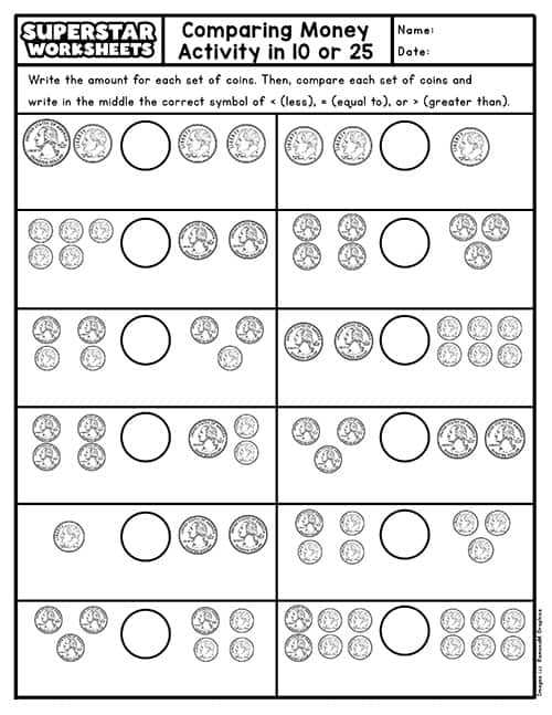 Money Worksheets -Worksheets Library