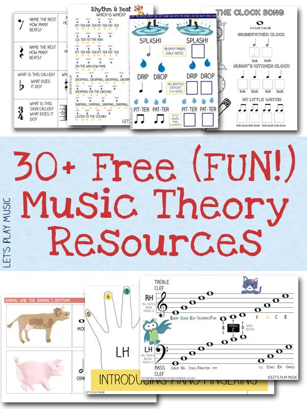 free music activity worksheet