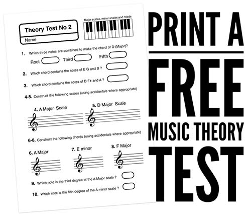 free music worksheet