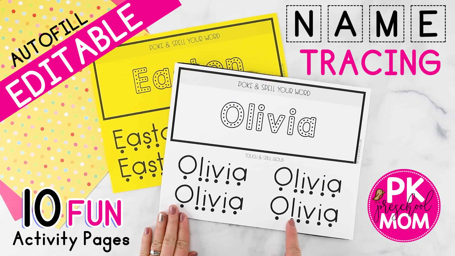 free name tracing worksheet
