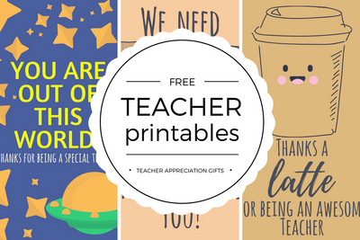 free online printable thank you cards for teachers