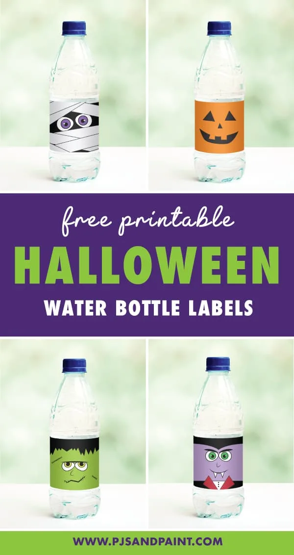 free online printable water bottle labels