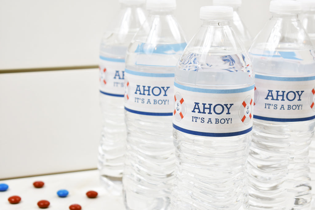 free online printable water bottle labels