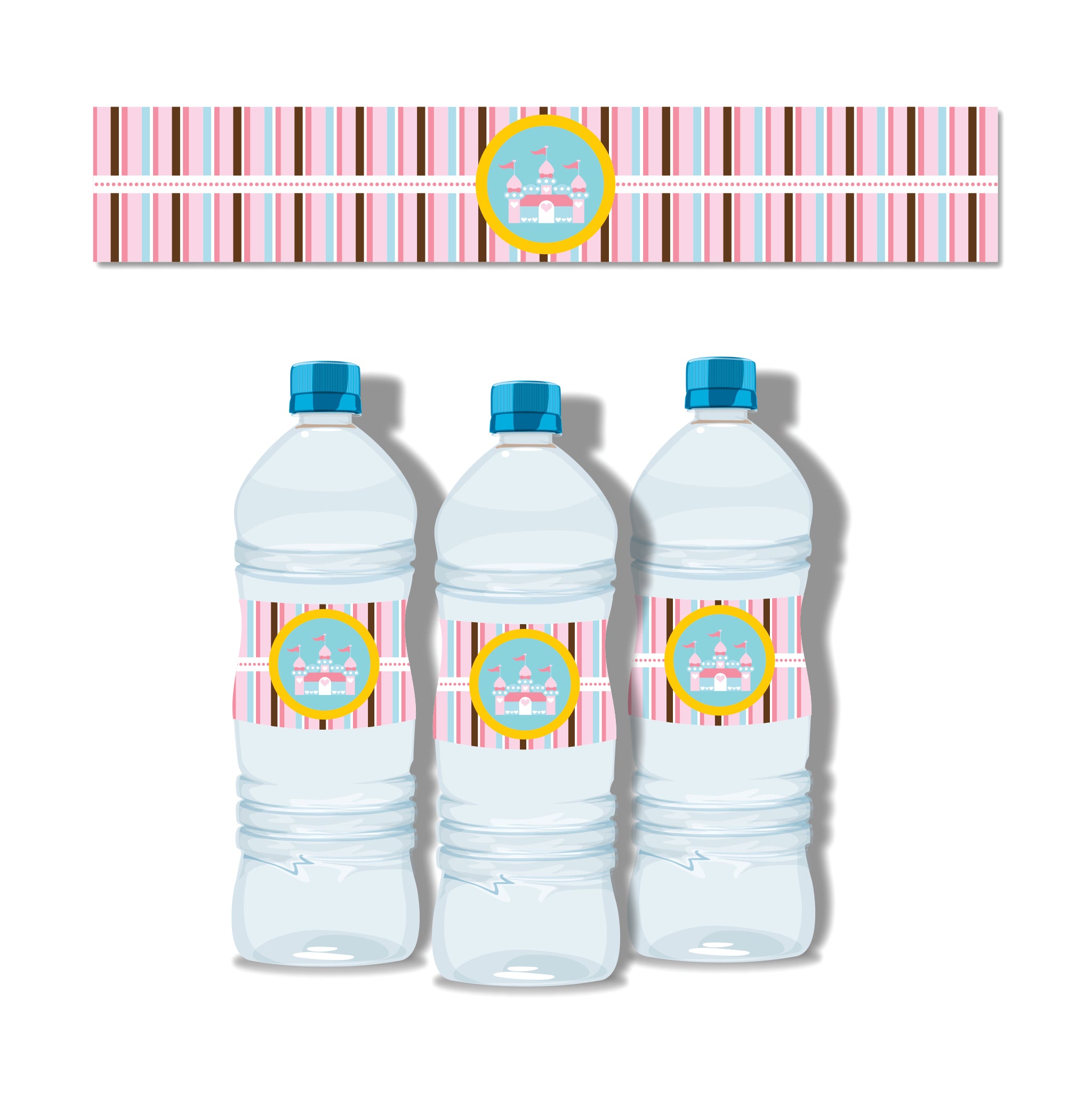 free online printable water bottle labels