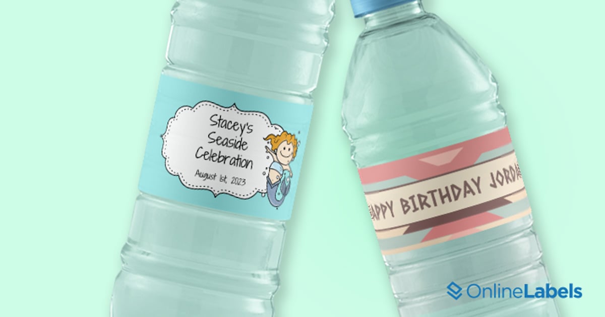 32 Free Water Bottle Label Templates For Any Occasion