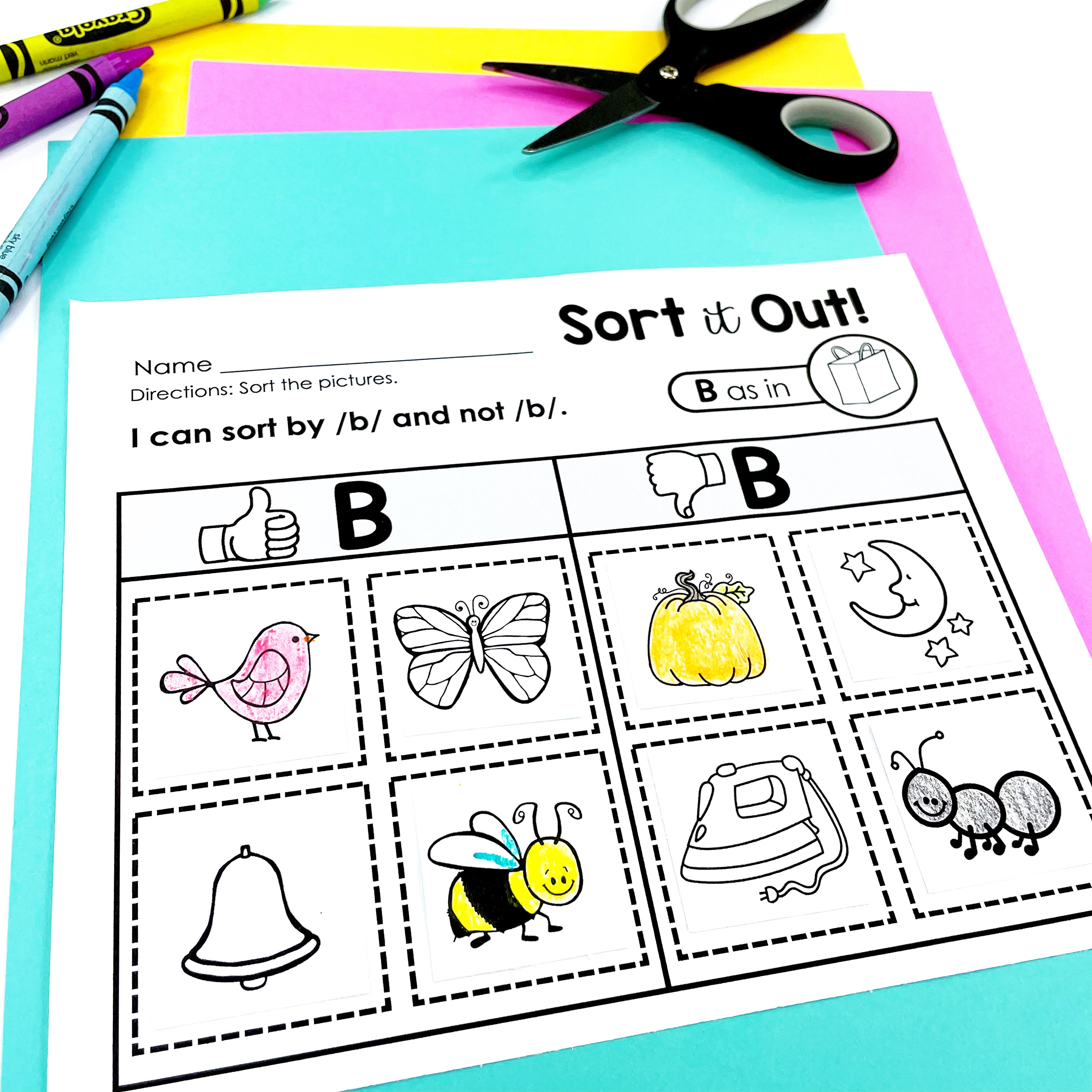 free phonemic awareness worksheet