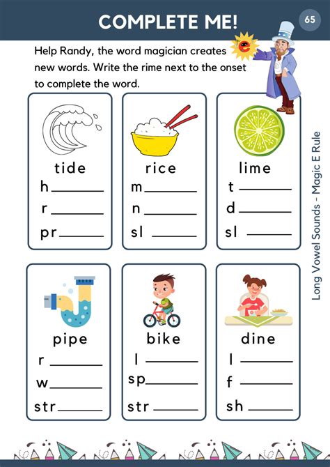 free phonic worksheet