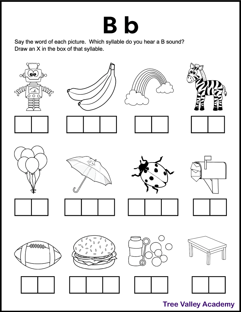 free phonics worksheet first grade