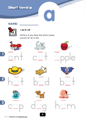 free phonics worksheet for first grade