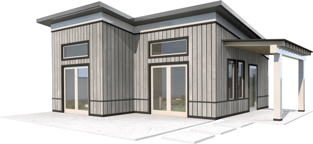 Free Modern House Plans - Designed By Truoba Architects