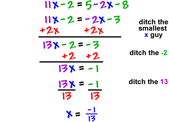 Solving Equations - Cool math Pre-Algebra Help Lessons - Solving ...