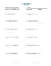 free pre algebra worksheet
