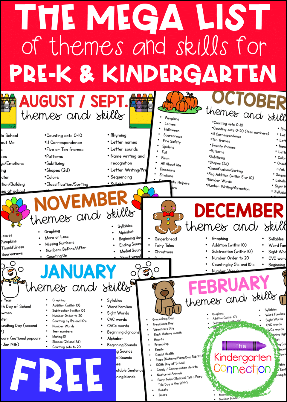 free pre k lesson plans
