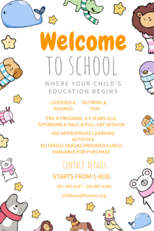 Create Free Preschool Posters | PosterMyWall