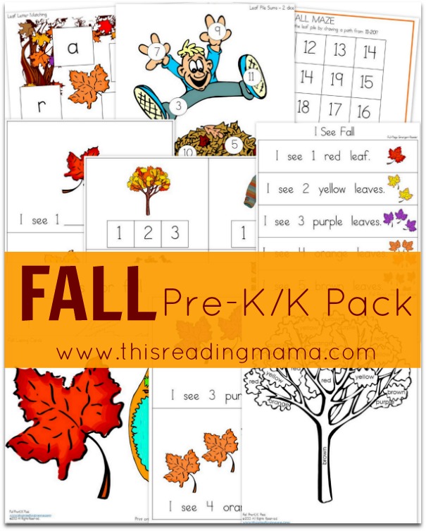 free pre k reading worksheet