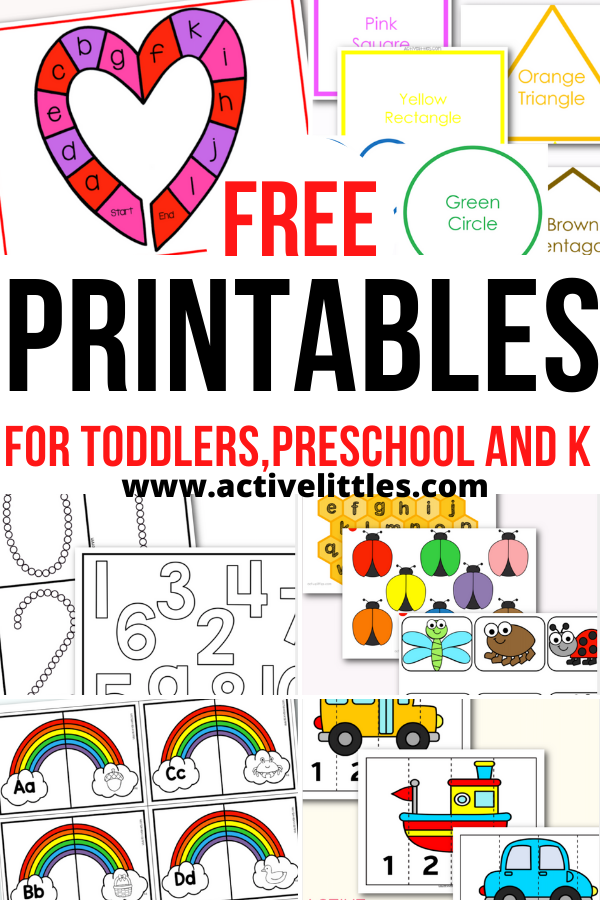 Free Printable Activities for Kids - Active Littles