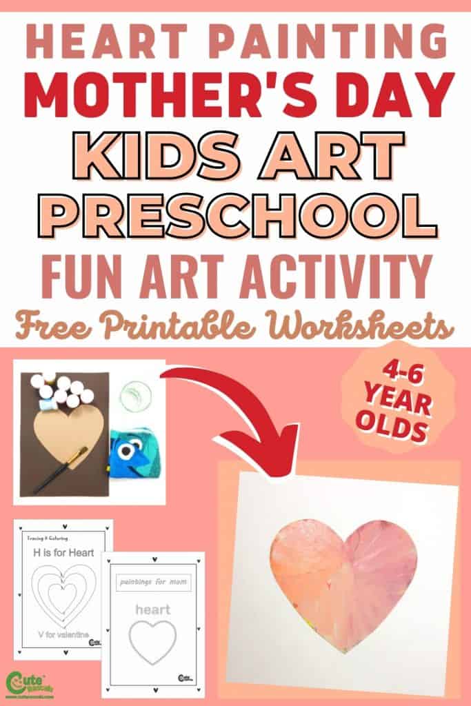 free preschool art worksheet