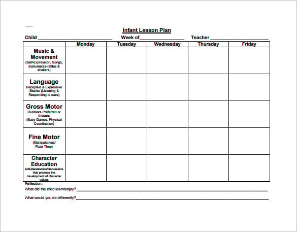 33+ Preschool Lesson Plan Templates - DOC, PDF, Excel