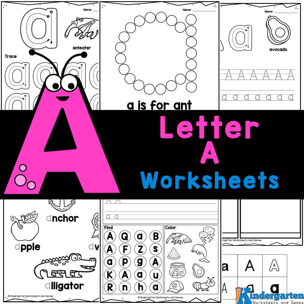 free preschool worksheet alphabet printables