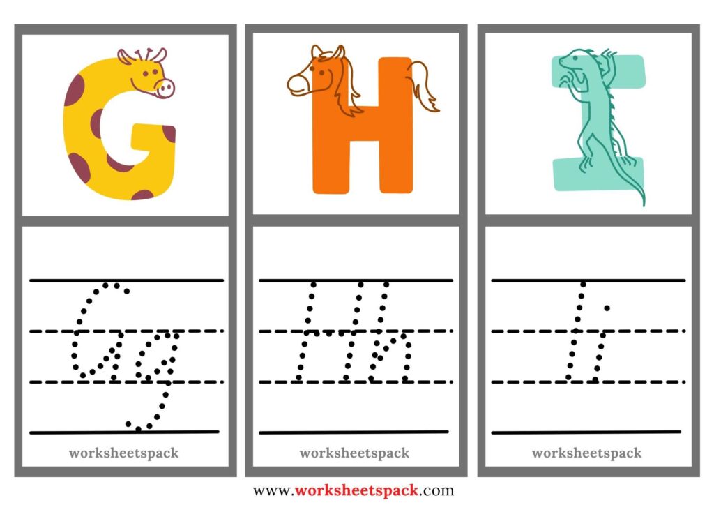 free preschool worksheet alphabet