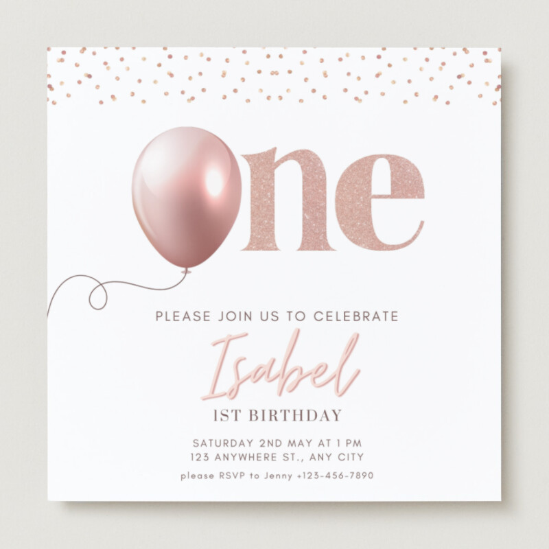 free-printable-customizable-1st-birthday-invitation-templates-worksheets-library for 1st Birthday Invitations Free Printable Templates Free, printable, customizable 1st birthday invitation templates ... - Worksheets Library for 1st Birthday Invitations Free Printable Templates